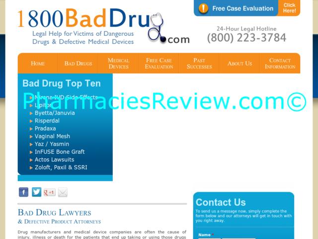 1800baddrug.com review