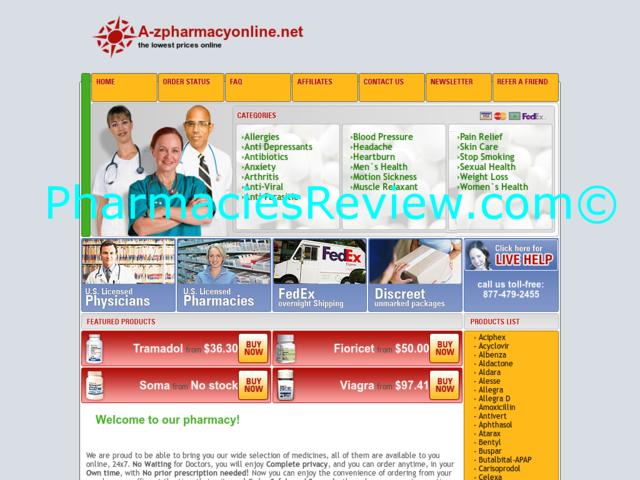 a-zpharmacyonline.net review