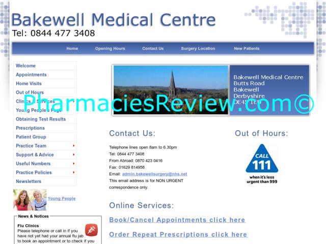 bakewellmedicalcentre.net review