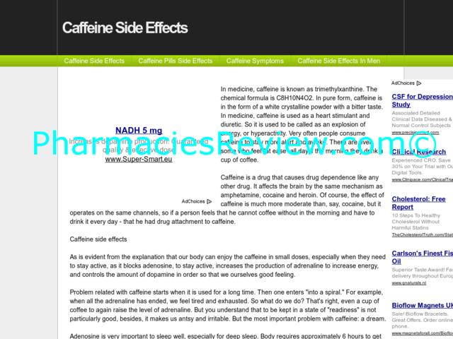 caffeinesideeffects.com review