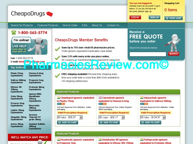 cheapodrugs.com review