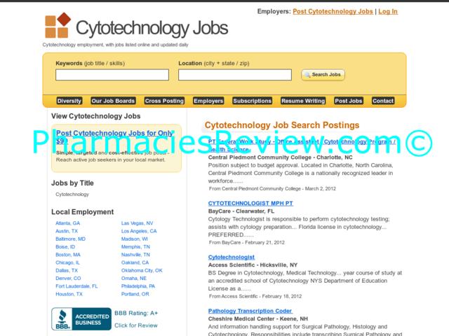 cytotechnologyjobs.com review