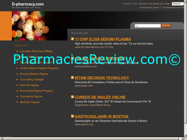 d-pharmacy.com review