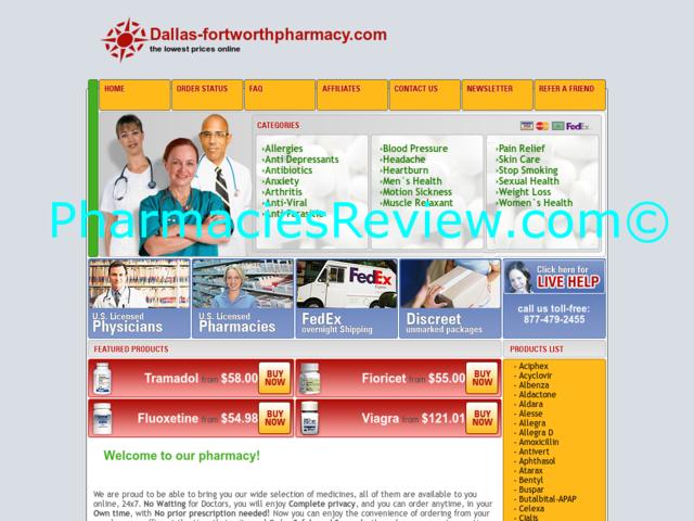dallas-fortworthpharmacy.com review