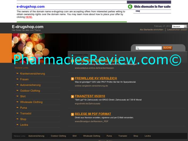 e-drugshop.com review