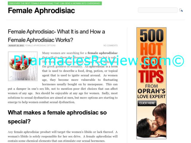 femaleaphrodisiac.org review