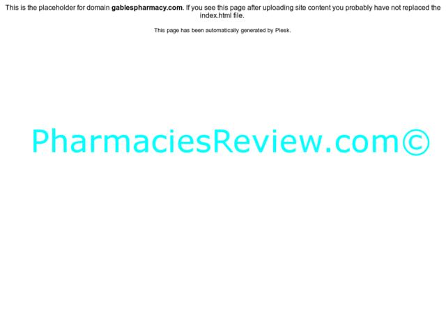 gablespharmacy.com review