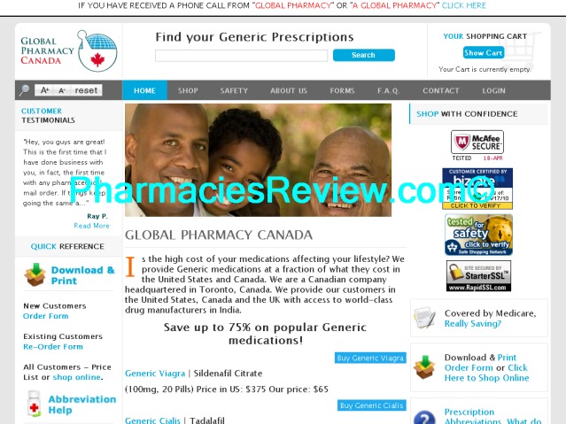 globalpharmacycanada.com review