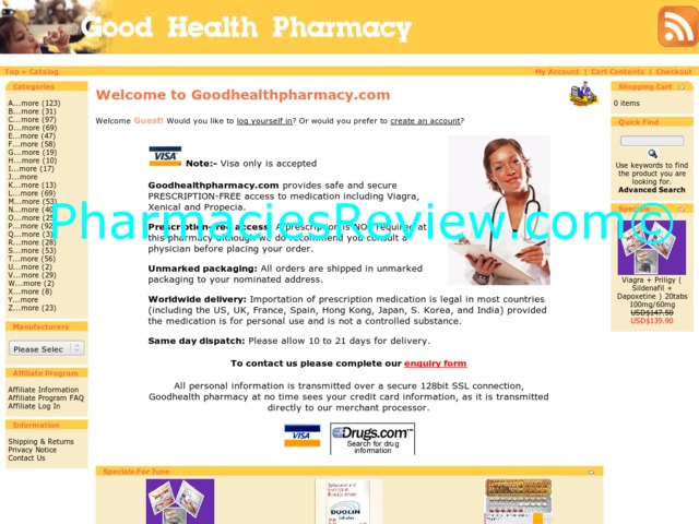 goodhealthpharmacy.com review