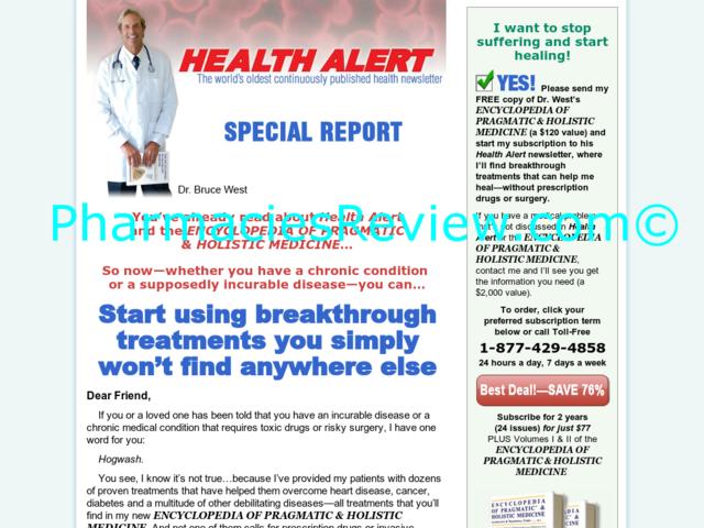 healthalertriskfree.com review