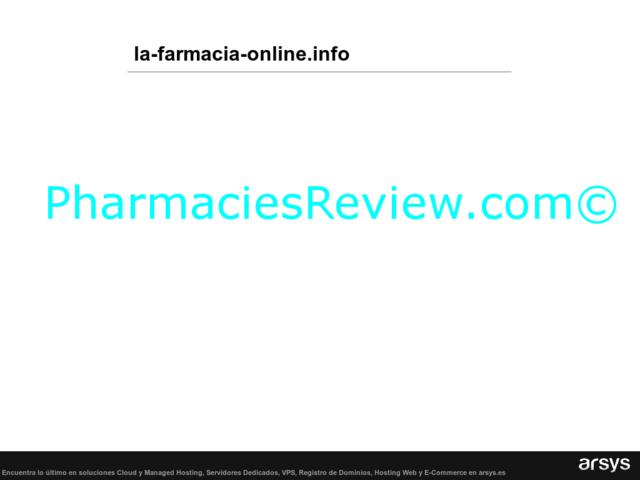 la-farmacia-online.info review