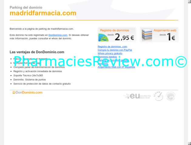 madridfarmacia.com review