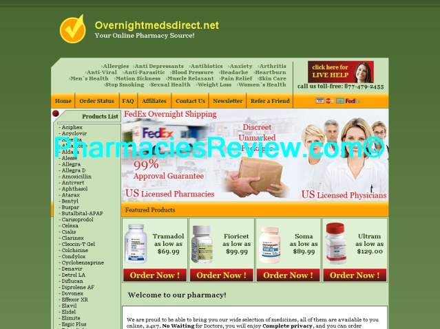 overnightmedsdirect.net review