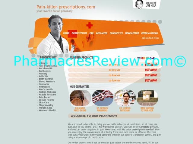 pain-killer-prescriptions.com review