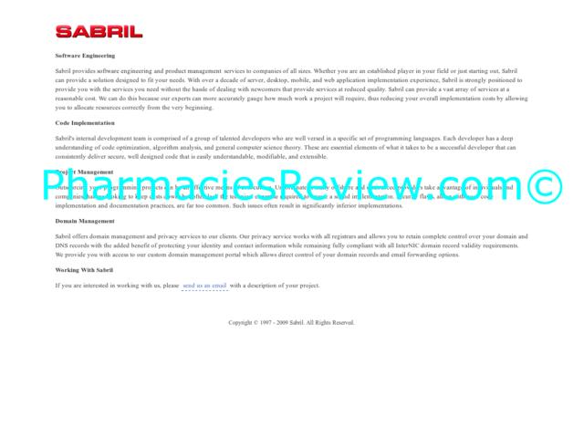sabril.com review