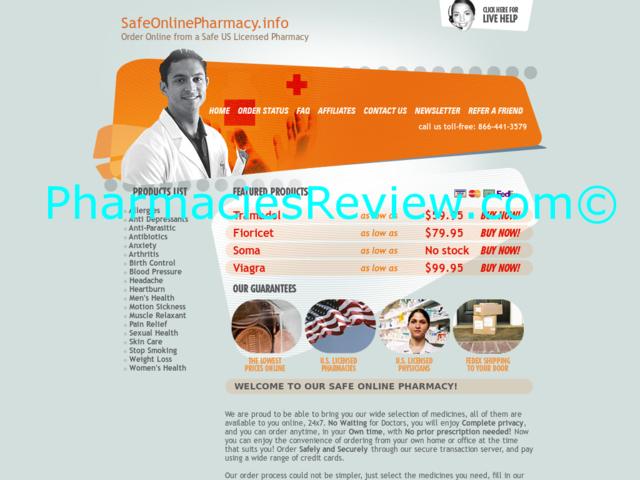 safeonlinepharmacy.info review