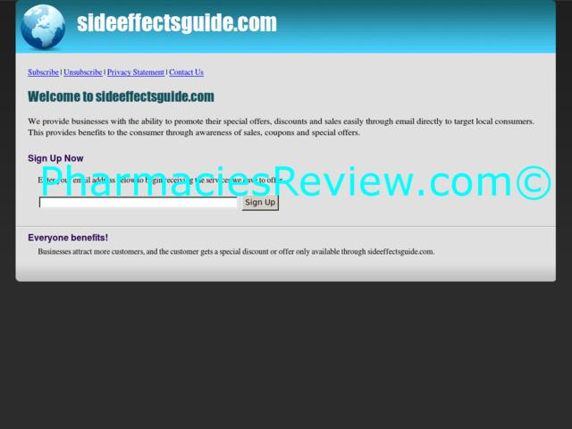 sideeffectsguide.com review