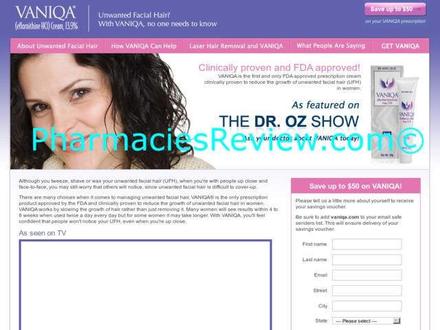 Vaniqa Review All Online Pharmacies Reviews And Ratings Online 