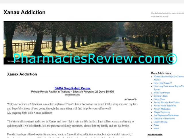 xanax-addictions.com review