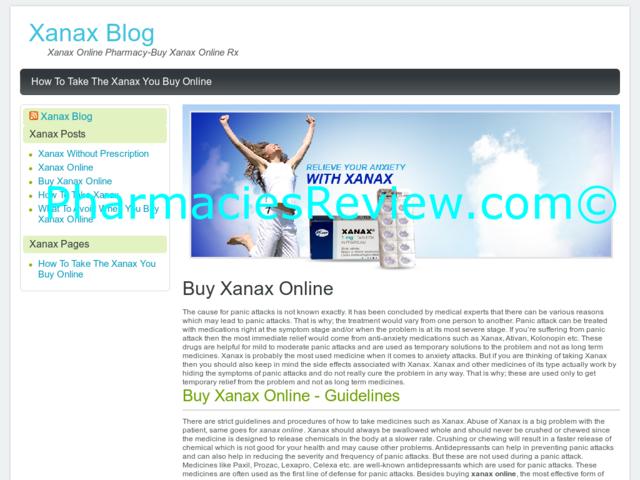 xanax-blog.com review