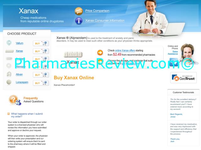 xanax-no-prescription.org review