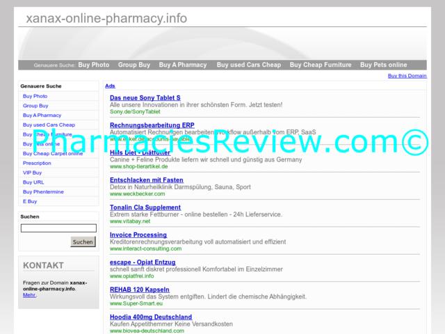 xanax-online-pharmacy.info review