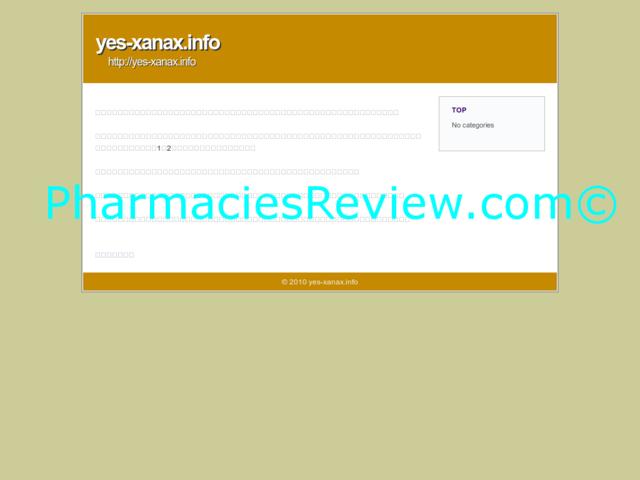 yes-xanax.info review