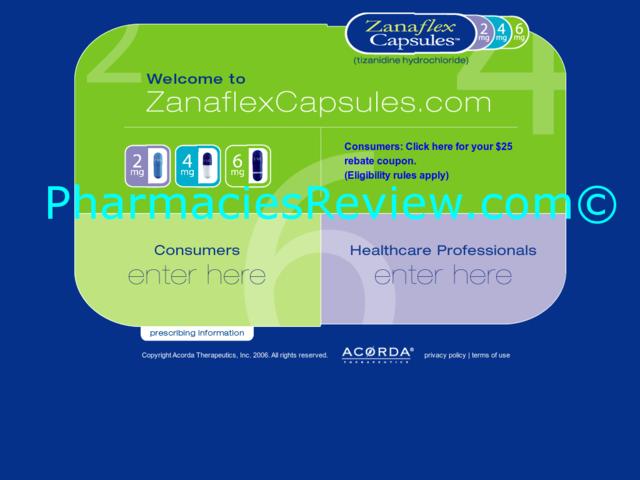 zanaflexcapsules.org review