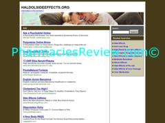 haldolsideeffects.org review
