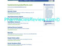 hysterectomysideeffects.com review