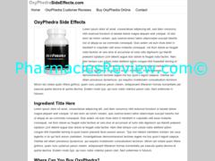 oxyphedrasideeffects.com review