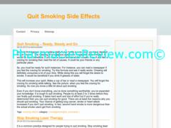 quitsmokingsideeffects.org review