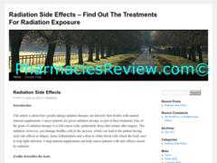 radiationsideeffects.net review