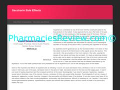 saccharinsideeffects.com review