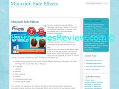 sideeffectsofminoxidil.com review