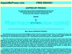 zappedbyprozac.com review