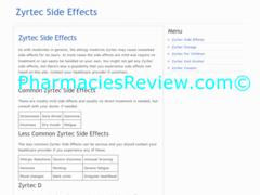 zyrtecsideeffects.org review