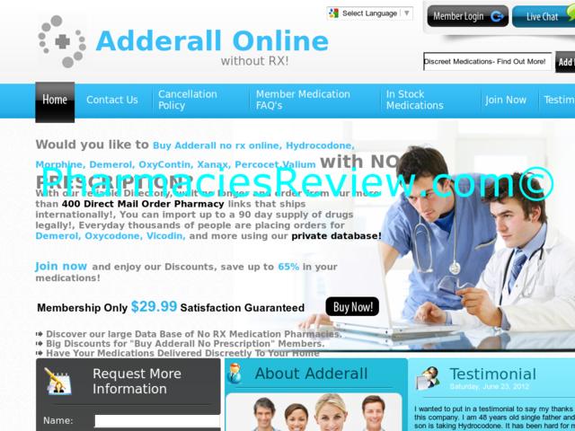adderall pharmacy